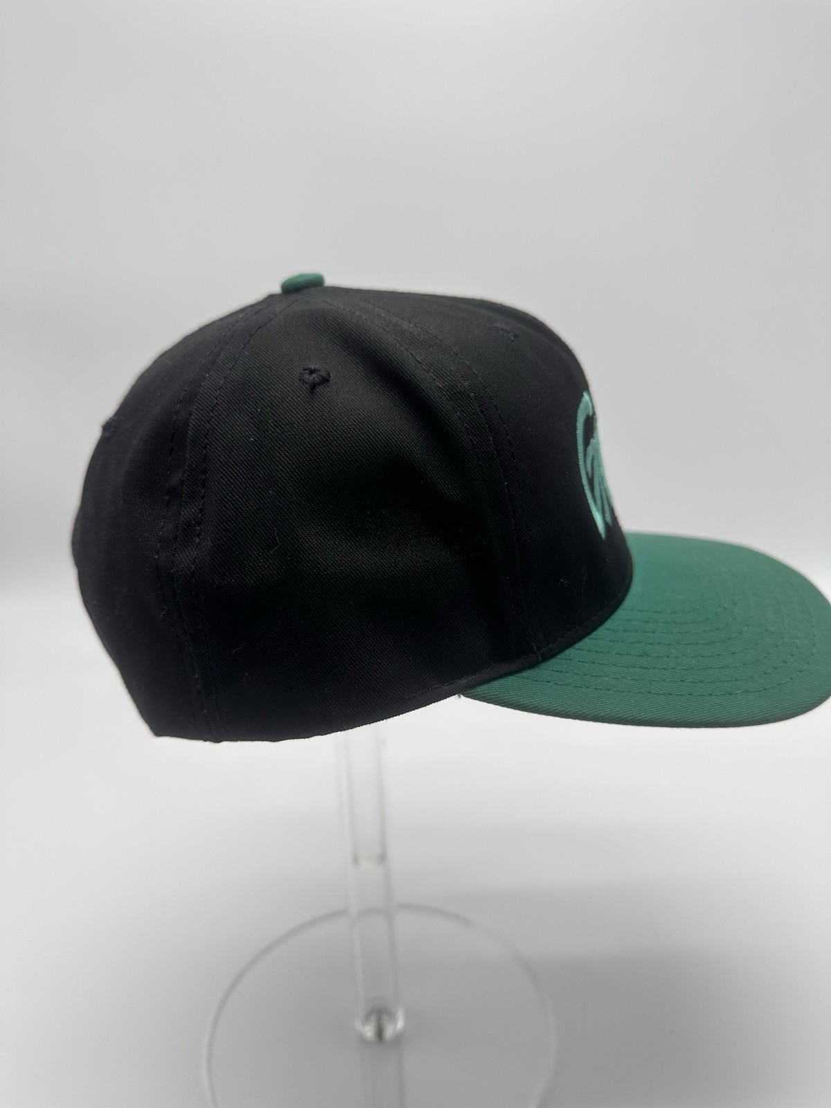 Vtg Grumpy Embroidered Snapback Hat Distressed - image 4