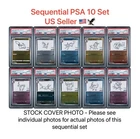 PSA 10 Yu Nagaba Pikachu Eevee Evolution Sequential Cert Full Set SV-P[10 Slabs]