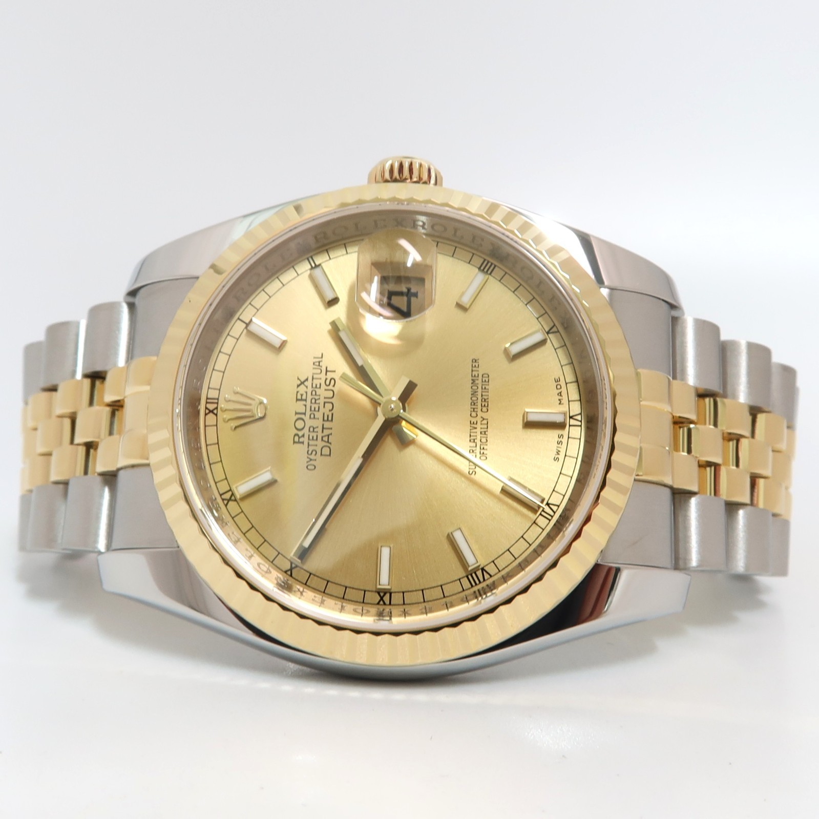 Rolex Datejust 36 Solid 18kt Yellow Gold & Stainl… - image 2
