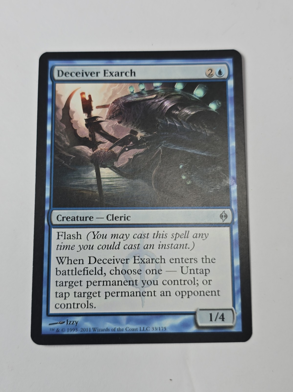 Deceiver Exarch 33 Uncommon New Phyrexia Magic: The Gathering Near Mint