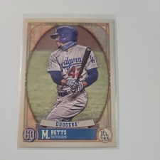 2021 TOPPS GYPSY QUEEN BASEBALL - MOOKIE BETTS Jackie Robinson Day #250