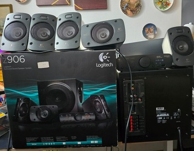 AnzeigeLogitech Z906 Sound Speaker System