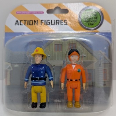 Pack De 5 Figurines Sam Le Pompier – Personnages Articulés, échelle De Jeu, Accessoires Pour Aventures Imaginaires, Pour Enfants Dès 3 Ans