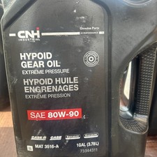 CNH Industrial 1 Gal Hypoid Gear Oil EP SAE 80W-90 MAT 3516-A Part # 73344311