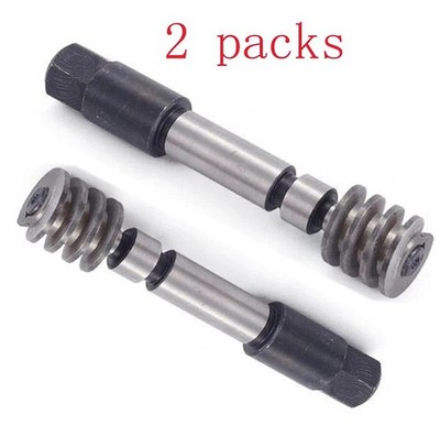 2Set Milling Machine Metal Worm Gear OEM Tools Turret Mill Parts For Bridgeport