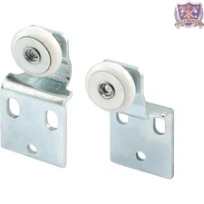 Sliding Closet Door Roller Kit Plastic Steel 3/4 In. Diameter 4 Pack