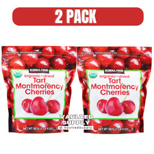 Kirkland Organic Dried Tart Montmorency Cherries 2 Pack 1.13kg Bulk