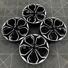RENAULT CLIO MK4 17" x 4 OPTEMIC DIAMOND CUT & BLACK GENUINE OEM ALLOY WHEEL