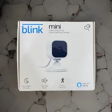 Blink Mini — Compact indoor plug-in smart security camera 1080p HD Gen 1