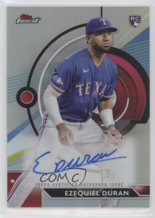 2023 Topps Finest Finest Auto Ezequiel Duran #FA-ED Auto 16hr