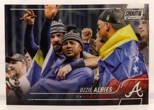 2022 Stadium Club Baseball Chrome Ozzie Albies #91 Atlanta Braves