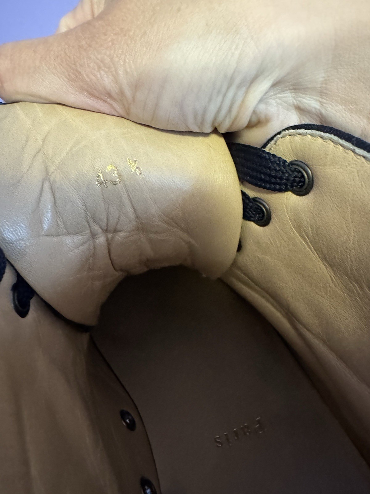 LOUBOUTIN RANTUS ORLATO FLAT PYTHON BLUE NAVY SNE… - image 7