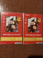 Canon PIXMA Inkjet Photo Paper Plus Glossy II PP-201 4 x 6 inches 10 Sheets