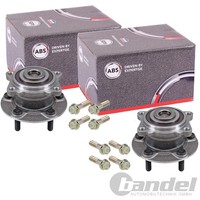 2X A.B.S. Radlager/Radnabe Mit ABS-RING Hinten Passend FüR Mitsubishi Outlander