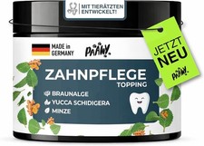 Dental Pulver für Hunde - 9-in-1 Wirkstoff-Komplex Made in Germany -