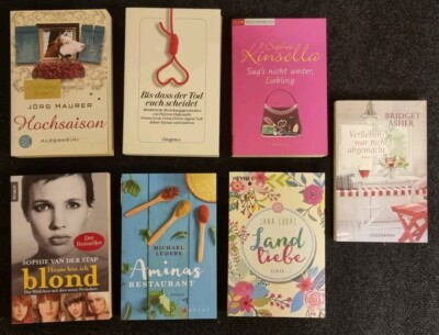 Bücher Roman Sammlung Geschenk verschiedene Jana Lukas Sophie van der Stap