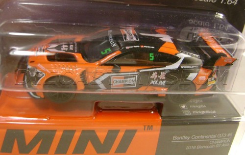 BENTLEY CONTINENTAL GT3 #5 CHAMPION ASIA MIJO TSM MODEL MINI GT DIECAST 2021 - Picture 3 of 4