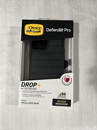 Otterbox Defender Pro Case With Belt Clip Holster For iPhone 12 Mini 5.4" Black - Photo 2 sur 2