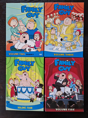 Family Guy - Volume 2 + 3 + 4 + 5 (12 DVDs)