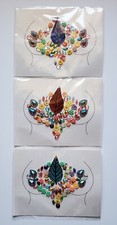 Chest Gems Party Make Up Adhesive Glitter Jewel Tattoo Sticker Festival Rave