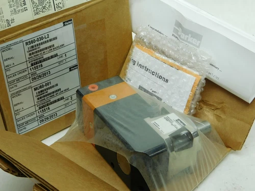NEW PARKER RS60-030-L2 RIGHT ANGLE GEARBOX 30:1 RATIO RS60-X2 GHD MU60-001 LV