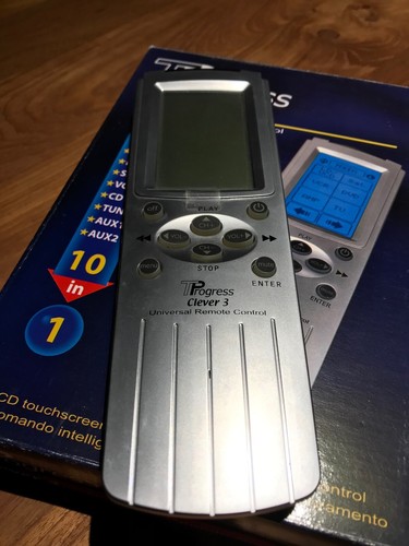 TProgress Clever 3 Universal Fernbedienung programmierbar 10 in 1 Touchscreen - Bild 9 von 12