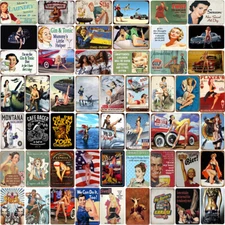 Retro Tin Sign Metal Poster Classic Bar Pub Plaques Personalized Customization