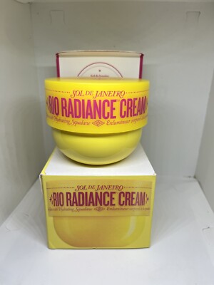 NIB, Sol de Janeiro RIO RADIANCE Body Cream 8.1oz 240mL Ltd Edition Discontinued
