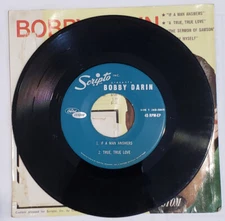 Bobby Darin EP - Scripto Pen Giveaway Promo Capitol EX - NO PEN Play Tested