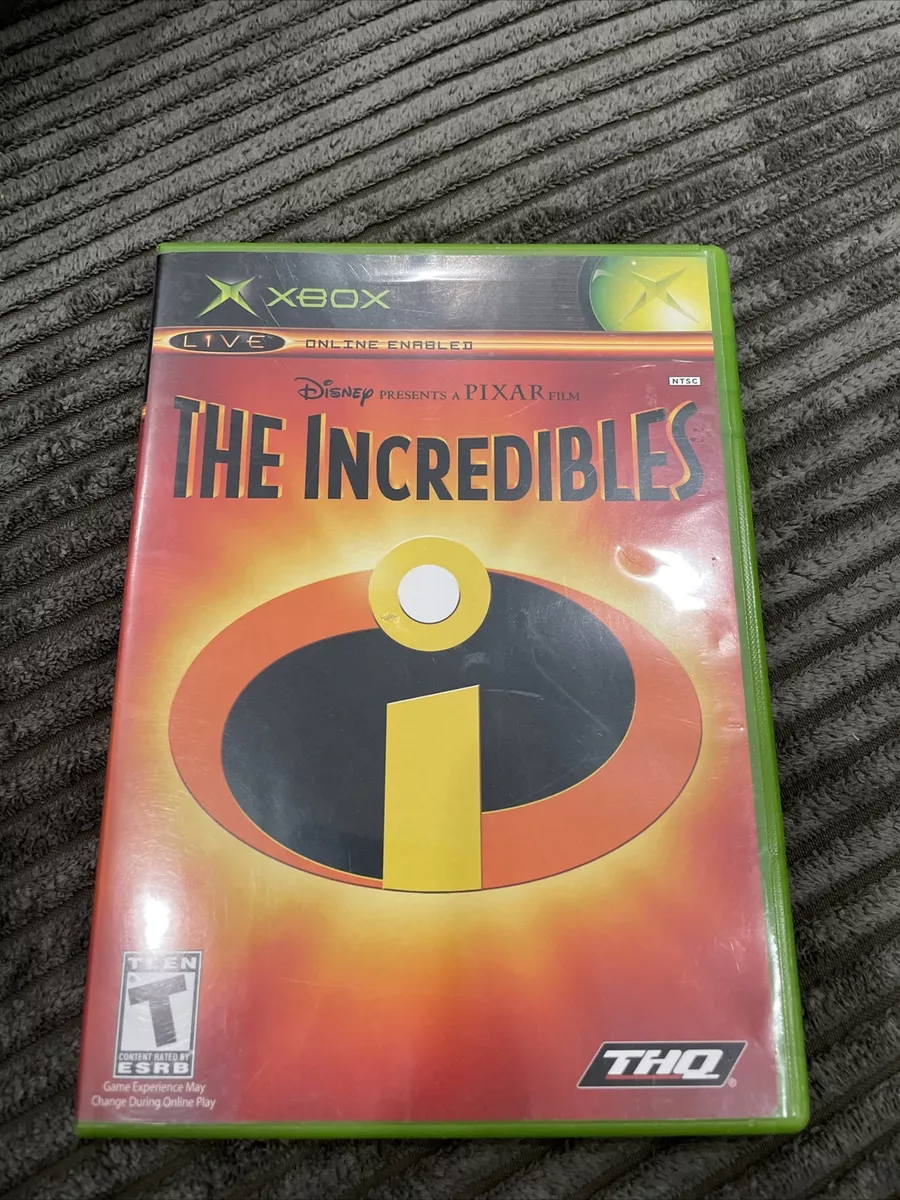 Incredibles Microsoft Xbox 2004 COMPLETE Original Xbox Game CiB