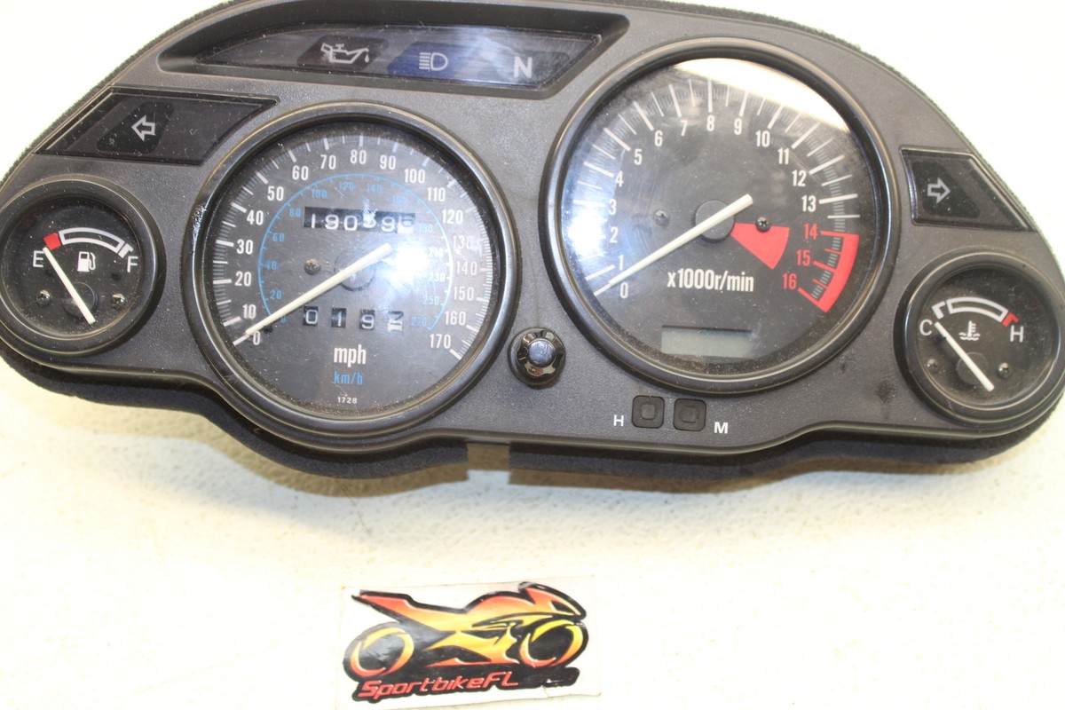 ❸ taka 97-02 KAWASAKI NINJA ZX-6 ZX6 600 ZX600 SPEEDO TACH GAUGES