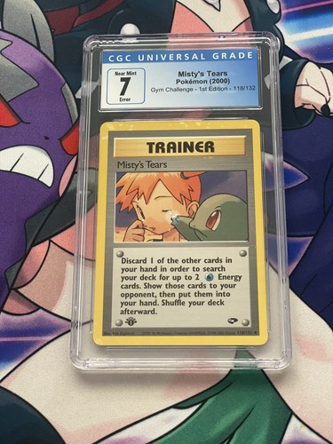 Misty's Tears (1st Edition) graded CGC 7 for sale on eBay