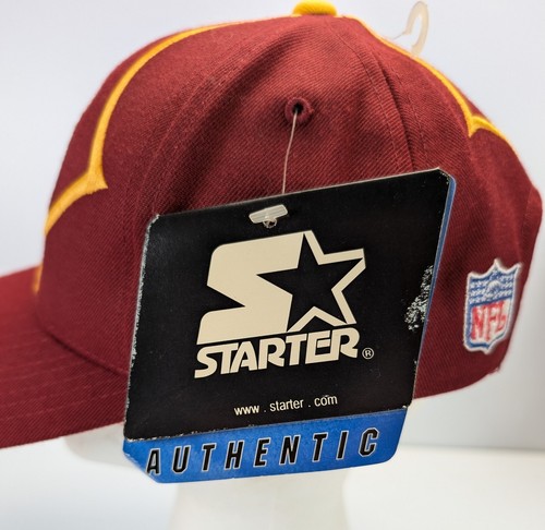 NFL Washington Redskins Starter Pro Line Tri Power Hat Cap Adjustable Football - Picture 9 of 17