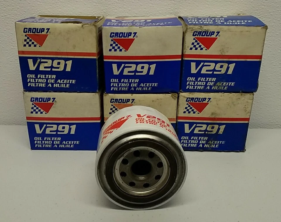 Filtros de aceite para motor automotriz V291 Grupo 7 Cantidad de 6 filtros de aceite V291 Foto 2 de 3