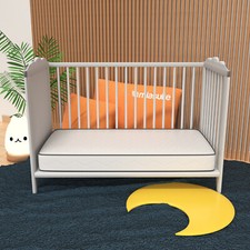 LETTINO CULLA MATERASSO PER BAMBINO 60X120 ALTO 16CM ANALLERGICO ORTOPEDICO BABY