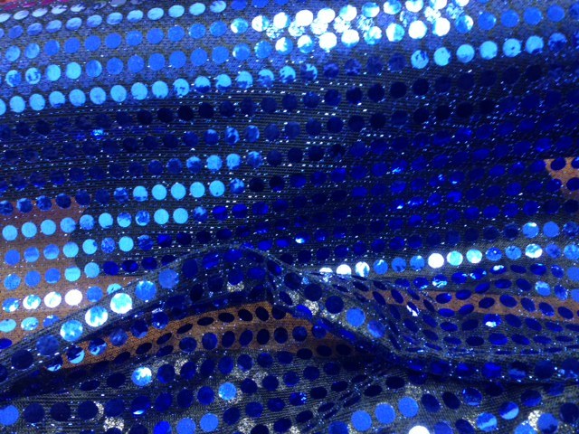 Midtex 6mm Sequin Fabric - Shiny Sparkly Material For Fancy Dress & Costumes (Sold Per Metre)