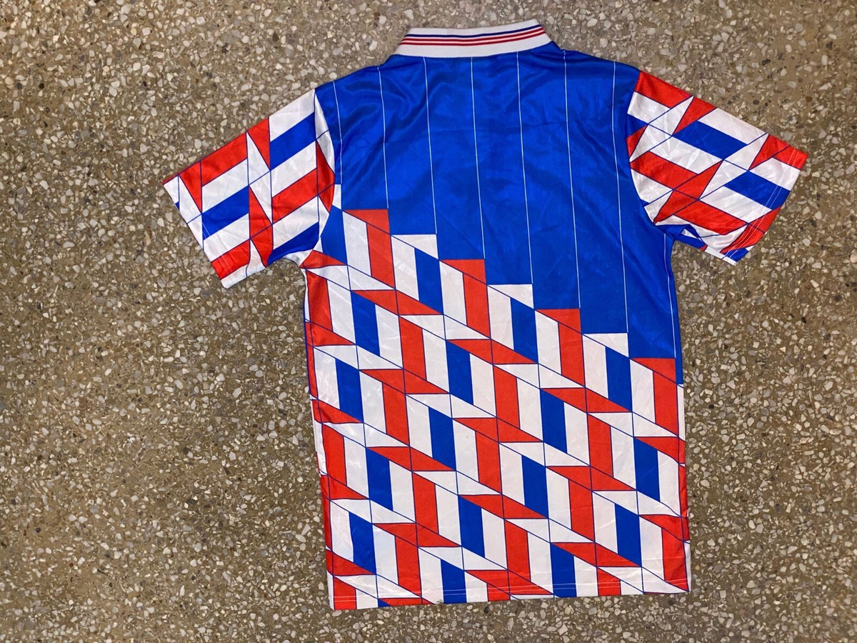 AFC Ajax Retro 1989 1990 Soccer Away Replica Remake Football AFC Ajax Retro 1989 1990 Soccer Away Replica Remake Football