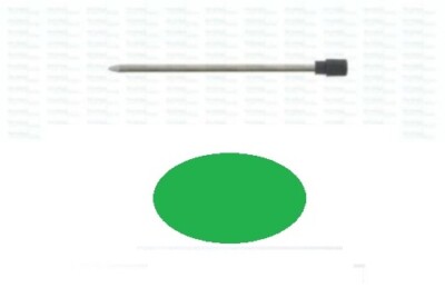 15 - Pen Refills for SWAROVSKI Crystalline Pens & Schmidt 635 M - GREEN INK