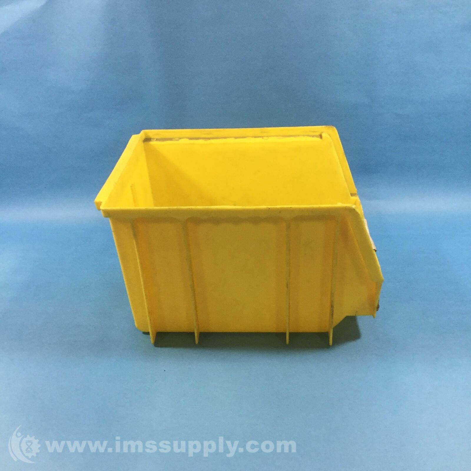 Integrated Plastics 550126 Fashionable yellow Plastic U Stacking Bin Storage service