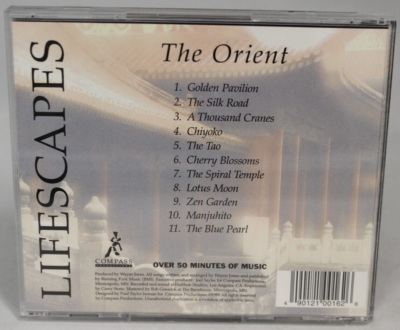 Lifescapes The Orient CD Music Inspired By Ideal Vacation Getaways