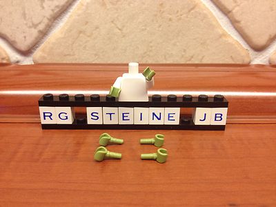 Lego  4x Hände Hand olive grün Figuren Figur Minifigs Sammlung Konvolut Neu H09