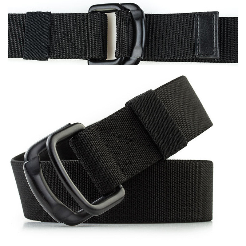 Heavy Duty Elastic Working Belt with Double D Ring for Men 