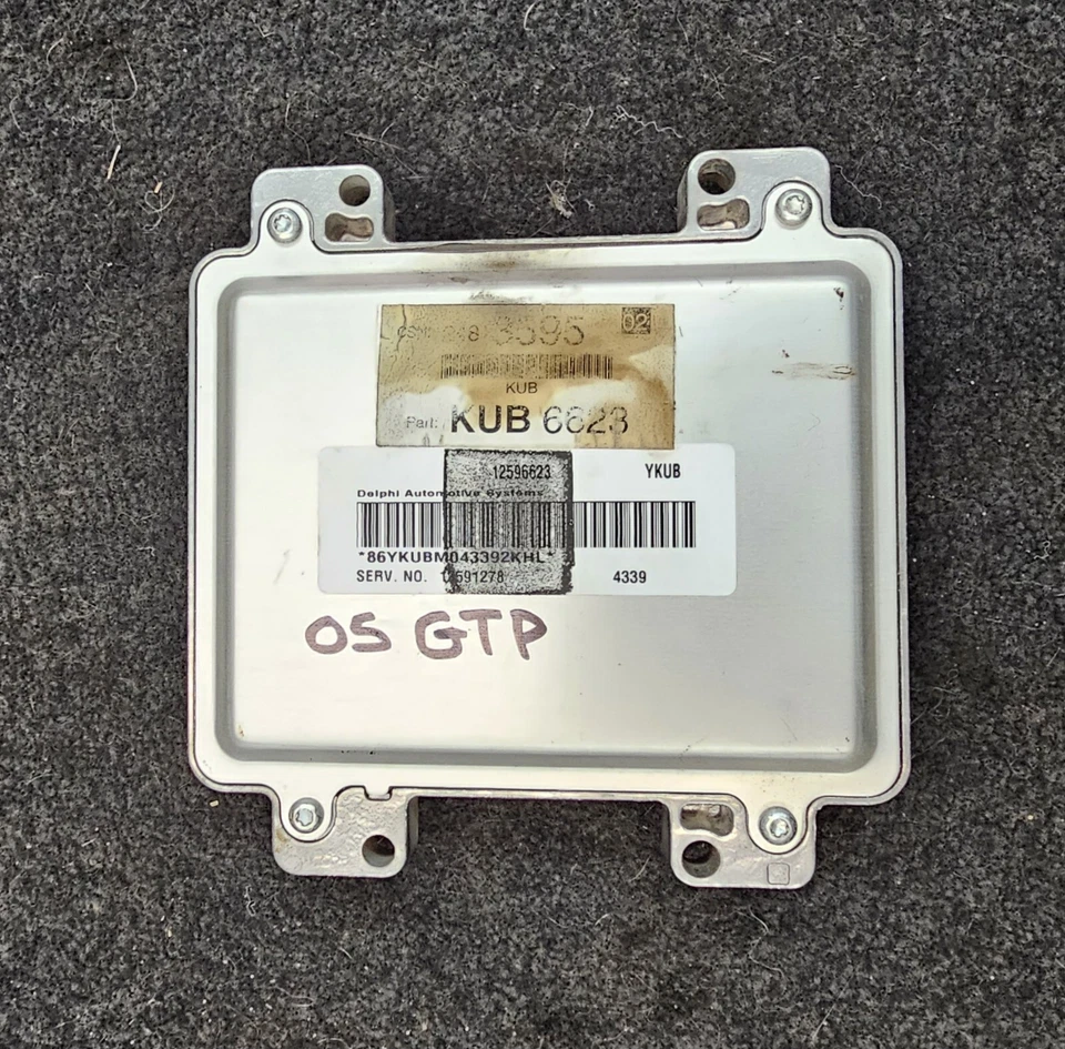 05 Pontiac Grand Prix 3,8 л OEM PCM 12596623 - Изображение 2 из 3