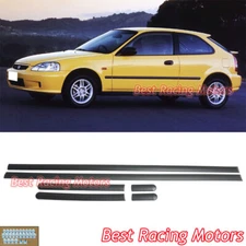 For 1996-2000 Honda Civic 2/3dr (Coupe/Hatchback) Thin Side Door Moldings