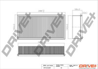 Dr!ve+ DP1110.10.0347 Luftfilter FÜR Alpina BMW