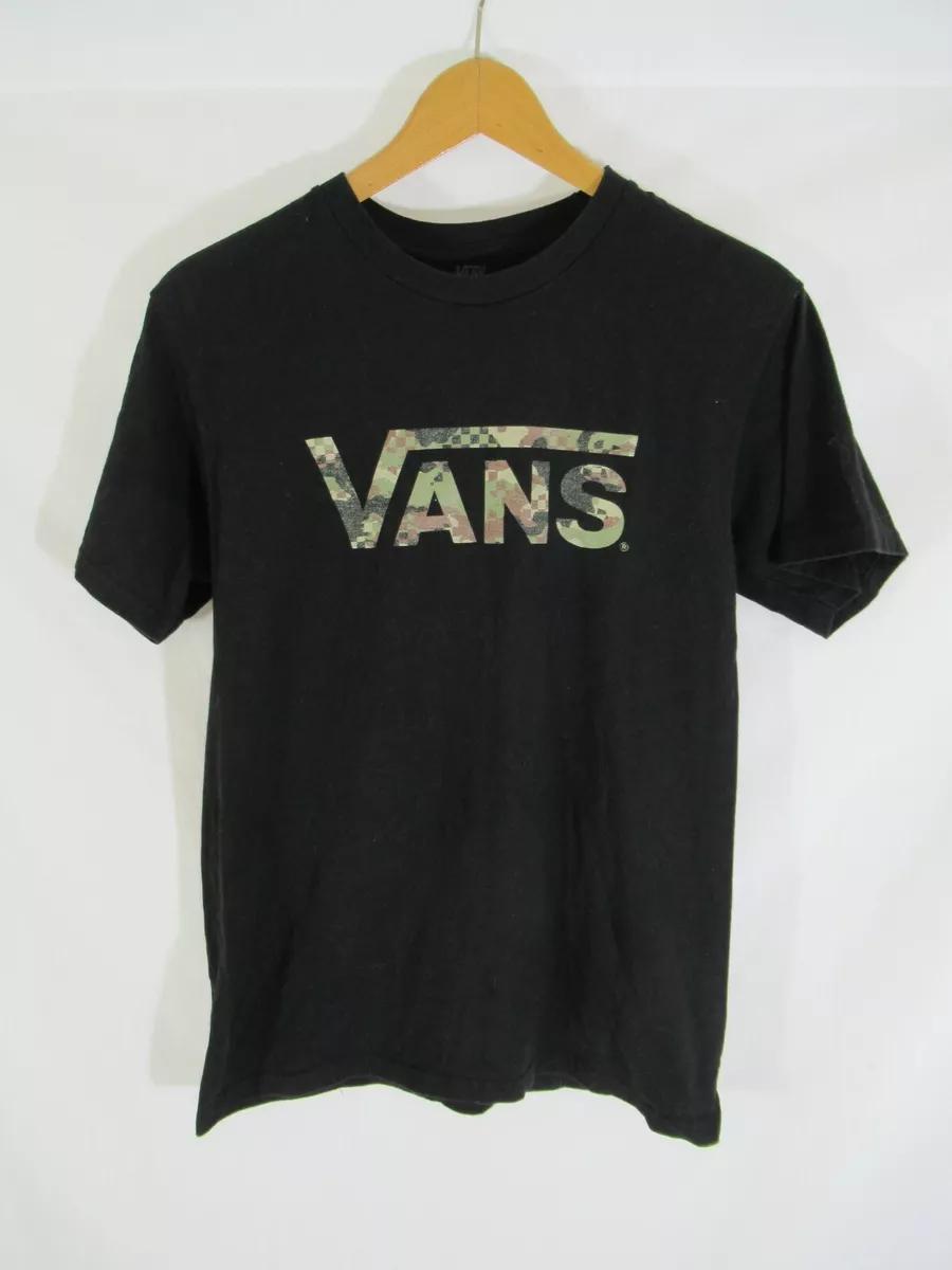 Vans Camo Logo Black Men&#039;s Size S | eBay