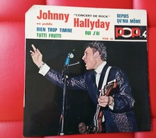 Johnny Hallyday/Concert De Rock/ Depuis Qu Ma Môme/Collection Pop 4/Ep 45 tours