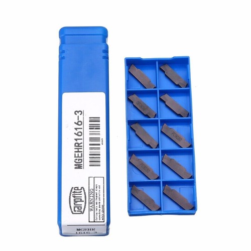 MGEHR1616-3 Cut-off Lathe Turning Tool Holder + 10x MGMN300 Carbide Inserts C# - Picture 12 of 14