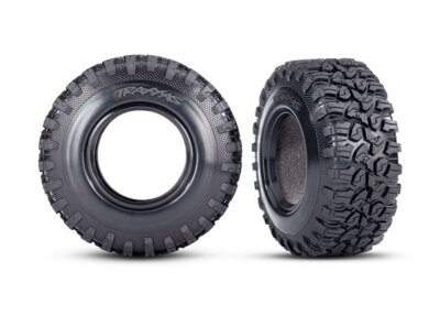 Traxxas 8871 Tires, Canyon RT 4.6x2.2'/ Inserts (Wide): Req 2.2' Diameter WheelS