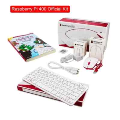 Neues Raspberry Pi 400 4GB offizielles Start-up Kit, deutsches Layout - RPI400-KIT-DE